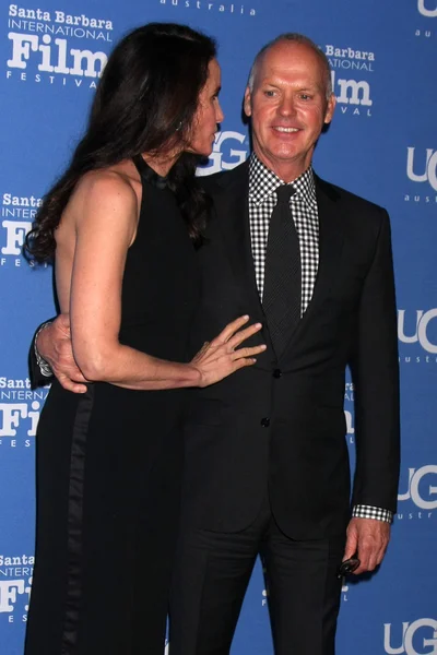 Andie Macdowell, Michael Keaton — Foto de Stock