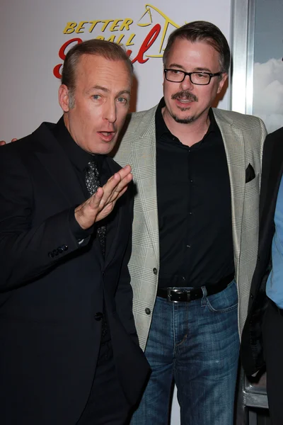 Bob Odenkirk, Vince Gilligan — Zdjęcie stockowe