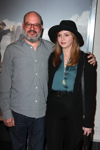 David Cross, Amber Tamblyn — Stockfoto