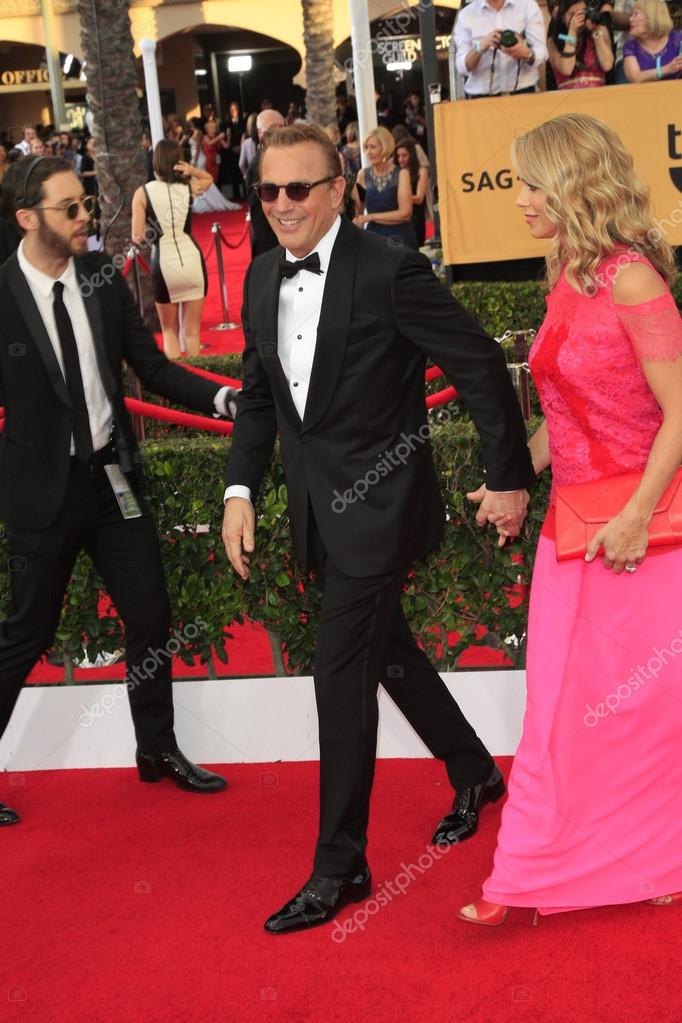 Kevin Costner Christine Baumgartner Stock Editorial Photo C S Bukley