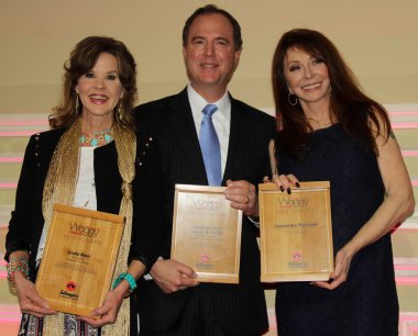 Linda Blair, Adam Schiff, Cassandra Peterson
