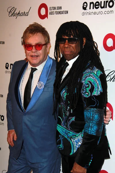 Elton John, Nile Rodgers — Stockfoto