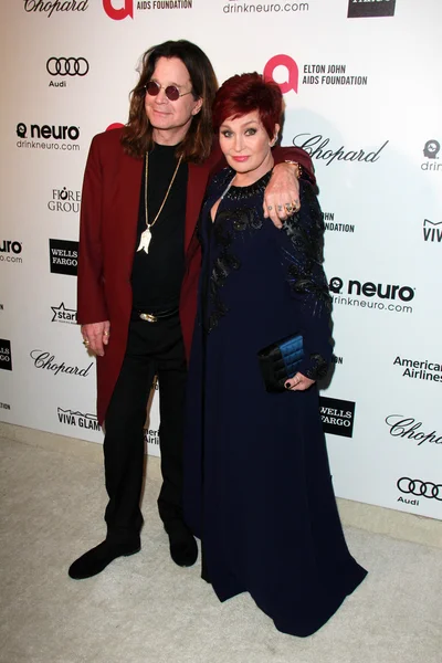 Ozzy Osbourne, Sharon Osbourne — Stock fotografie