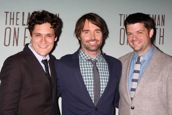 Phil Lord, Will Forte, Chris Miller — Stock Photo, Image