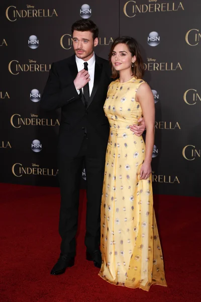 Richard Madden, Jenna Coleman — Stock Photo, Image