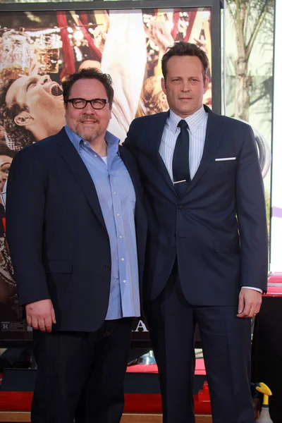 Jon Favreau, Vince Vaughn — Stok fotoğraf