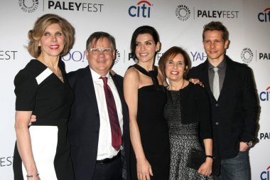 Christine Baranski, Robert King, Julianna Margulies, Michelle King, Matt Czuchry