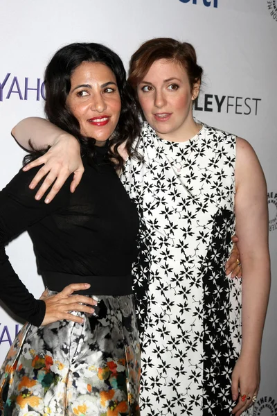 Jenni Konner, Lena Dunham — Stockfoto