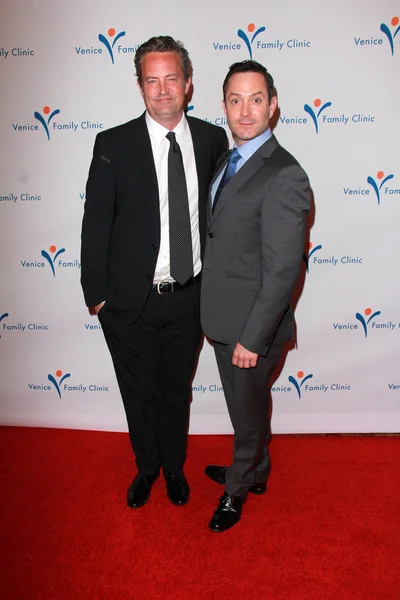 Matthew perry, Thomas Lennon — Stockfoto