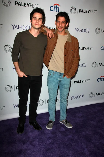 Dylan O'Brien, Tyler Posey — Stockfoto