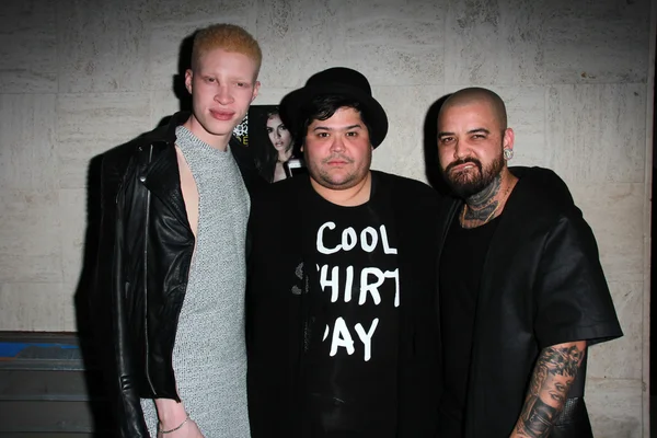 Shaun Ross, Harvey Guillen, Ashton Michael — Stock Photo, Image