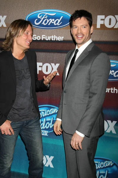 Keith Urban, Harry Connick Jr — Stock Photo, Image