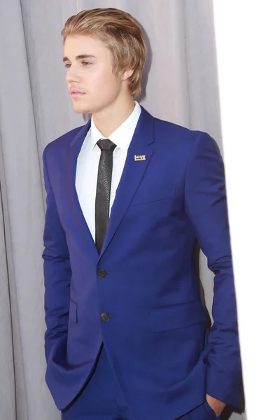 Justin Bieber Ordförande — Stockfoto