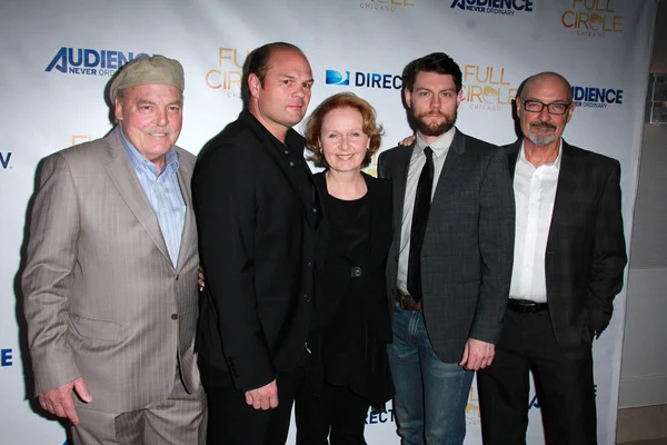 Stacy Keach, Chris Bauer, Kate Burton, Patrick Fugit, Terry O 'Quinn — Foto de Stock