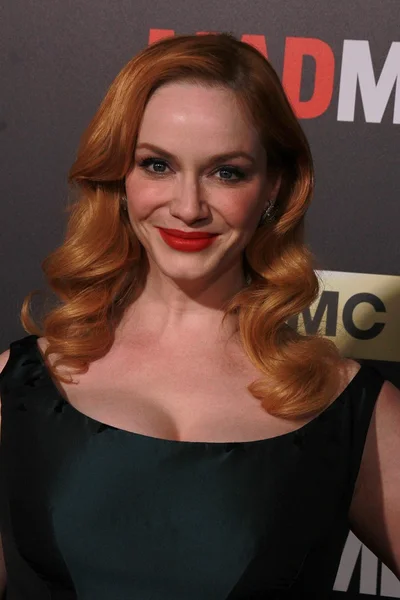 Christina hendricks — Fotografia de Stock