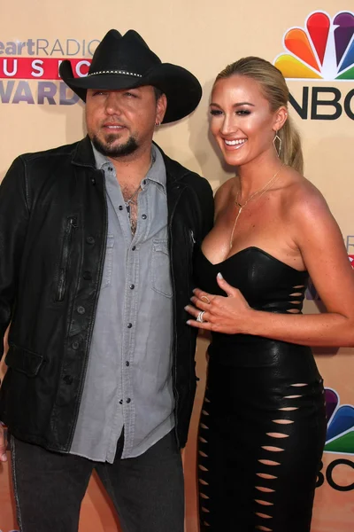 Jason Aldean, Brittany Kerr — Stock Photo, Image