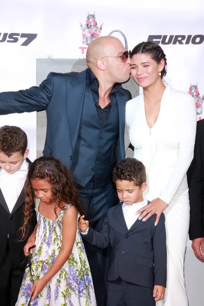 Vin Diesel, Paloma Jimenez — Stock Image Vin Diesel, Paloma Jimenez Stock Photo