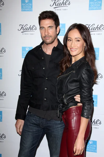 Dylan Mcdermott, Maggie Q — Foto de Stock