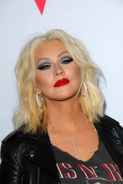 Christina aguilera - Sängerin — Stockfoto