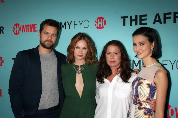 Joshua Jackson, Ruth Wilson, Maura Tierney, Julia Goldani Telles — Zdjęcie stockowe