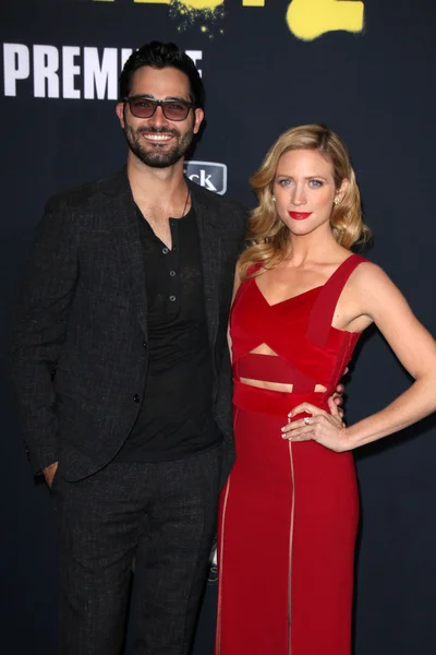 Tyler hoechlin, neve de Bretanha — Fotografia de Stock