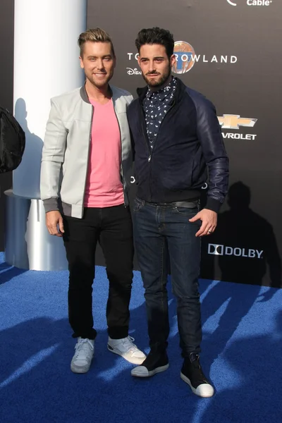 Lance bass, michael turchin — Stockfoto