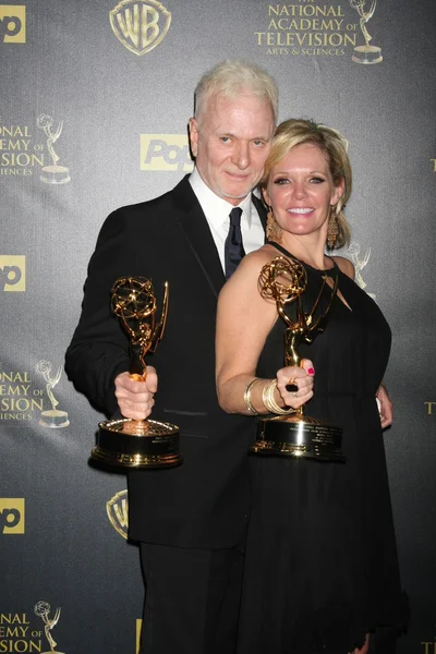 Tony Geary, Maura West — Stock Photo, Image