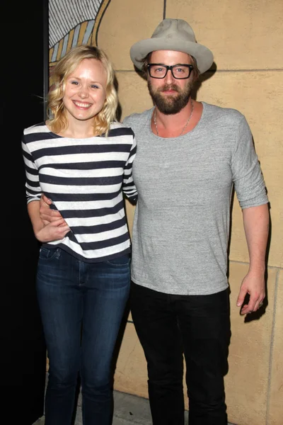 Alison Pill, Joshua Leonard — Stock Photo, Image