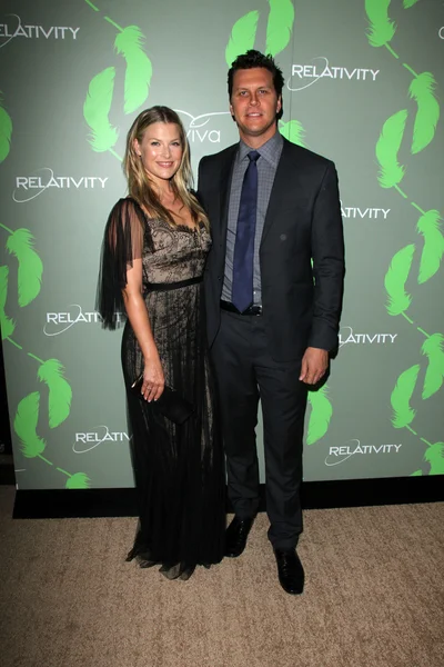 Ali larter, hayes macarthur — Zdjęcie stockowe