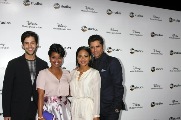 Josh Peck, Kelly Jenrette, Christina Milian, John Stamos — Stock Fotó