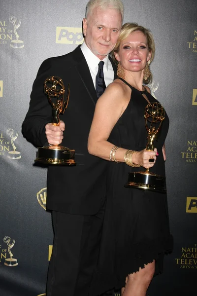 Tony Geary, Maura West – stockfoto