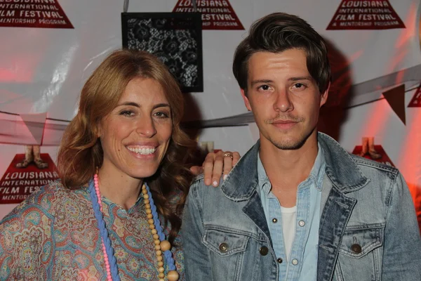 Jency griffin-hogan, xavier samuel — Stock fotografie