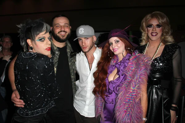 Sham Ibrahim, Daniel Franzese, Joseph Bradley Phillips, Phoebe Price, Carne Asada — Stockfoto