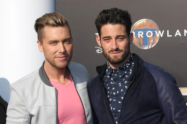 Lance bass, michael turchin — Foto Stock