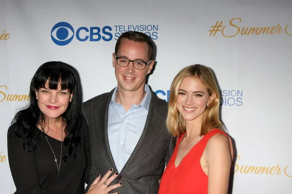 Pauley Perrette, Sean Murray, Emily Wickersham — Foto de Stock