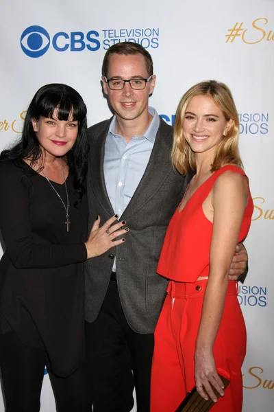 Pauley Perrette, Sean Murray, Emily Wickersham — Foto de Stock