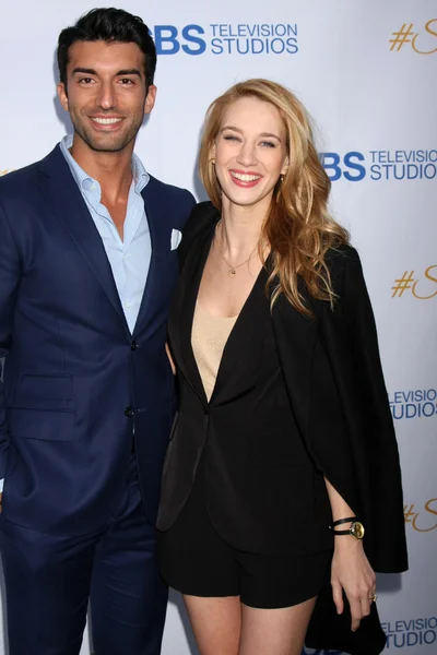 Justin Baldoni, Yael Grobglas — Stok fotoğraf