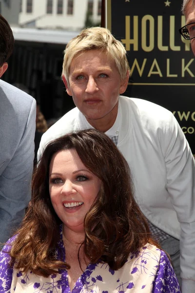 Melissa Mccarthy, Ellen Degeneres — Stock Fotó