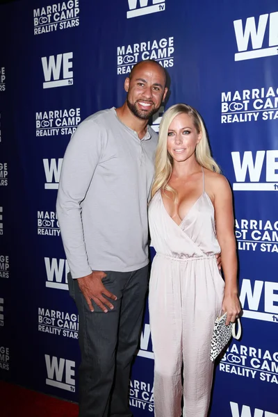 Hank Baskett, Kendra Wilkinson — Stock Photo, Image