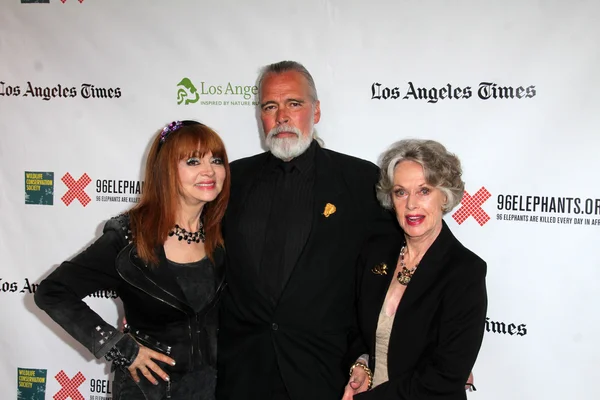 Judy Tenuta, Chris Gallucci, Tippi Hedrey — Zdjęcie stockowe