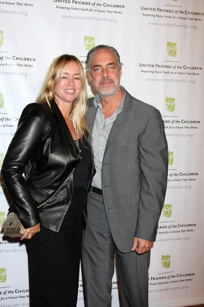 Jose Stemkens, Titus Welliver — Stock Photo, Image