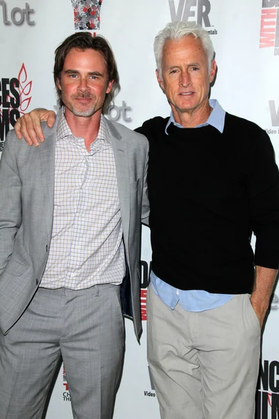 Sam Trammell, John Slattery — Foto Stock