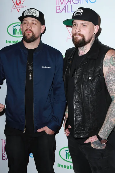 Joel madden, benji madden — Stockfoto