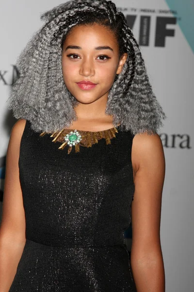 Amandla Stenberg - actriz — Foto de Stock