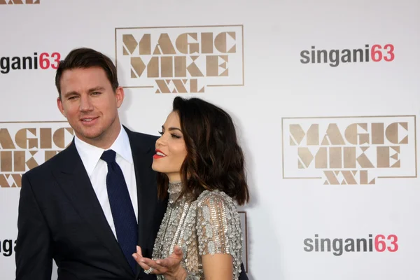 Channing Tatum, Jenna Dewan-Tatum — Stockfoto