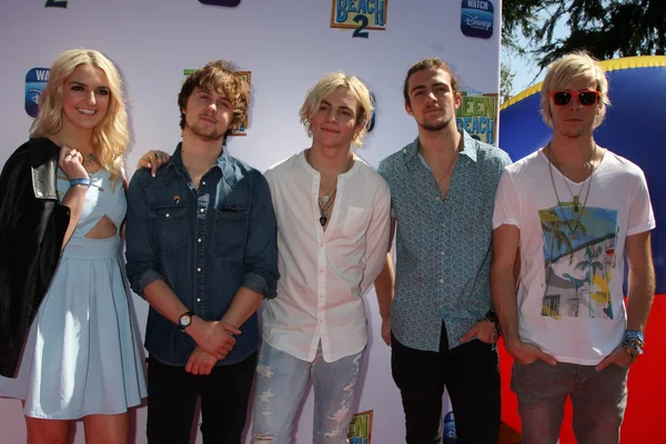 R5, rydel lynchar, ellington ratliff, ross lynchar, rocky lynchar, riker lynch — Stockfoto