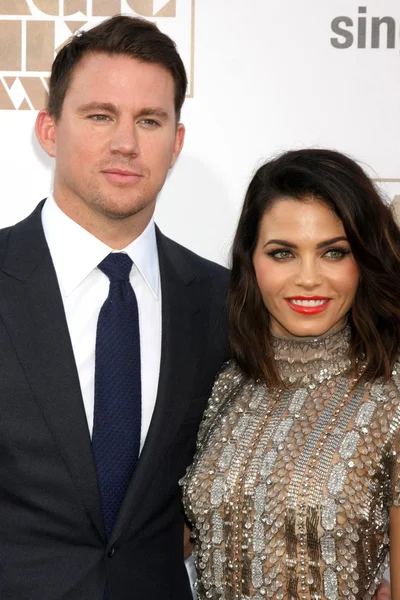 Channing Tatum, Jenna Dewan-Tatum — Foto de Stock