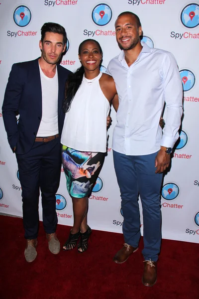 Nick Hounslow, Nichelle Hines, Aaron Hines — Stockfoto