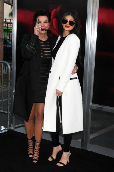 Kris Jenner, Kylie Jenner — Zdjęcie stockowe