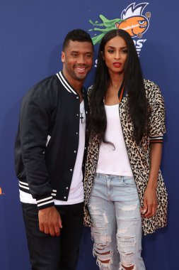 Russell Wilson and Ciara